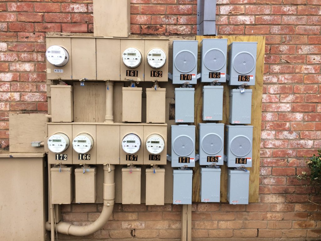 Meter bank